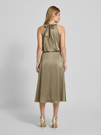 V by Vera Mont Cocktailkleid mit Schnürung und Reißverschluss Gruen 5