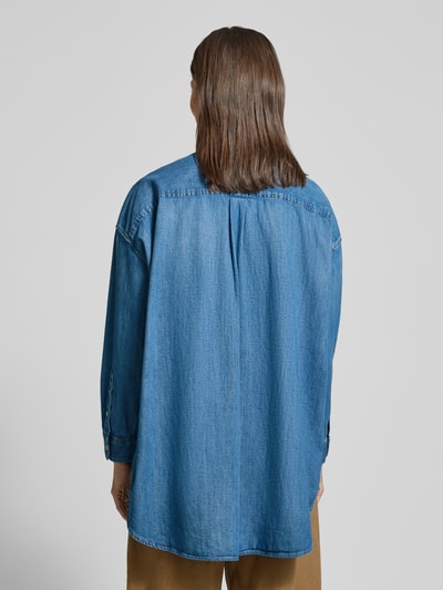 Polo Ralph Lauren Oversized overhemdblouse in denimlook Jeansblauw - 5