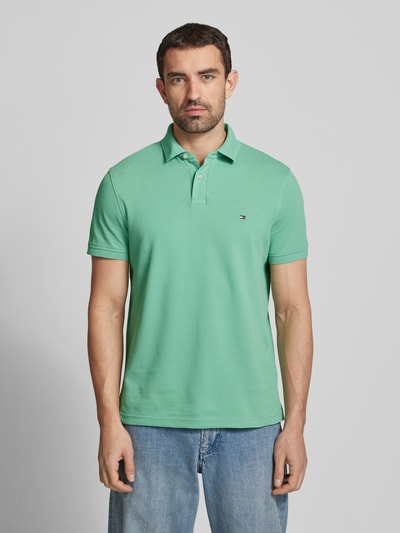 Tommy Hilfiger Regular Fit Poloshirt mit Label-Detail Apfel 4