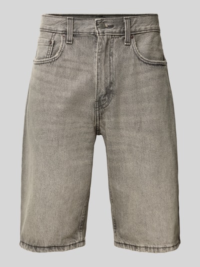 Levi's® Loose Fit Jeansshorts im 5-Pocket-Design Hellgrau 2