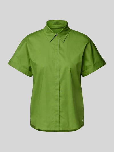 Marc Cain Regular Fit Bluse mit 1/2-Arm Grass 2