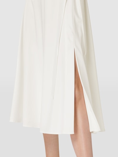 Paradi Cocktailkleid mit V-Ausschnitt Offwhite 3