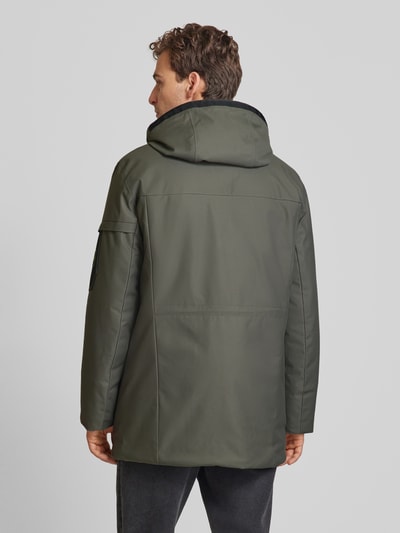 BOSS Green Parka mit Kapuze Modell 'Terra' Graphit 5