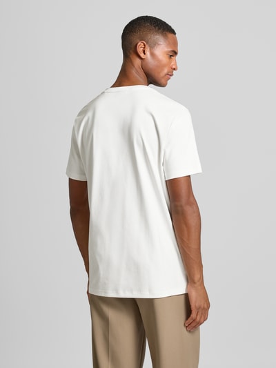 OLYMP Level Five Regular Fit T-Shirt aus reiner Baumwolle Offwhite 5