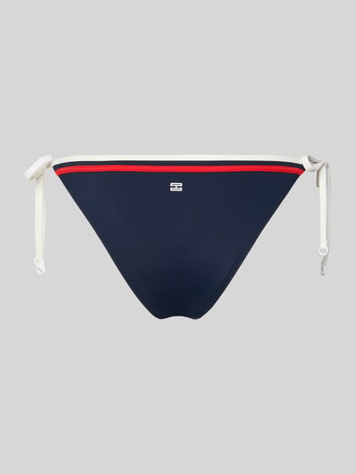 Produktfoto, Badeslip mit Bindebändern von Tommy Hilfiger, Optik: Mehrfarbig, Applikation: Kontraststreifen, Verschluss: Bindebänder