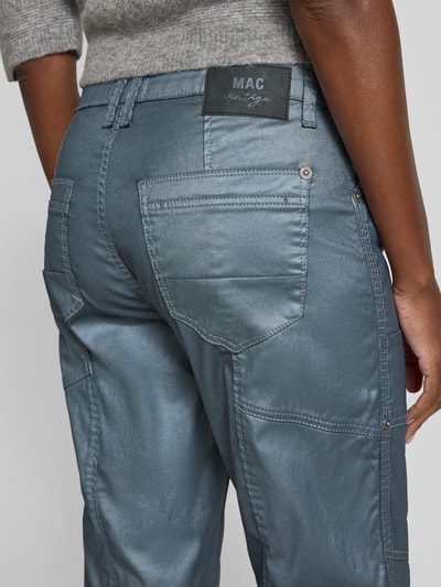 MAC Jeans mit Eingrifftaschen Modell 'IOWA' Silber 3