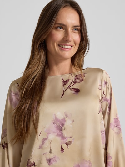 Rinascimento Bluzka z okrągłym dekoltem Piaskowy 3