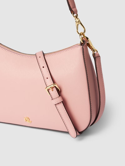 Lauren Ralph Lauren Schultertasche mit Label-Applikation Modell 'DANNI' Rose 3