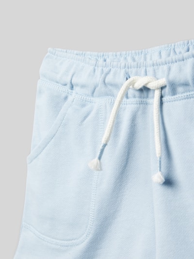 Mango Regular Fit Sweatbermudas mit elastischem Bund Bleu 2