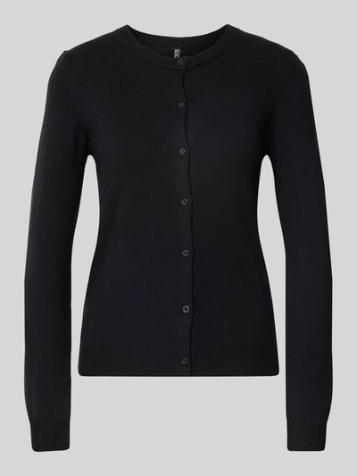 Pieces Slim fit gebreid jack van viscosemix, model 'NORA'  - 2