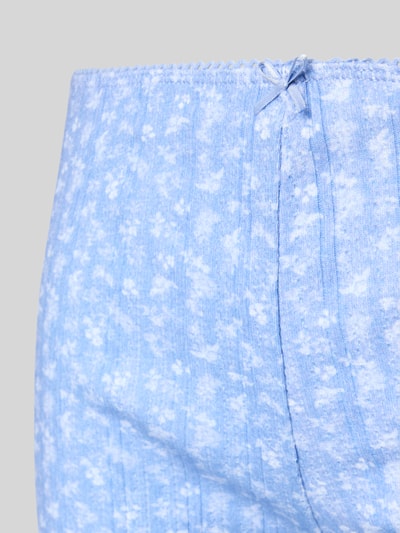 Review Korte broek met strikdetail Bleu - 2