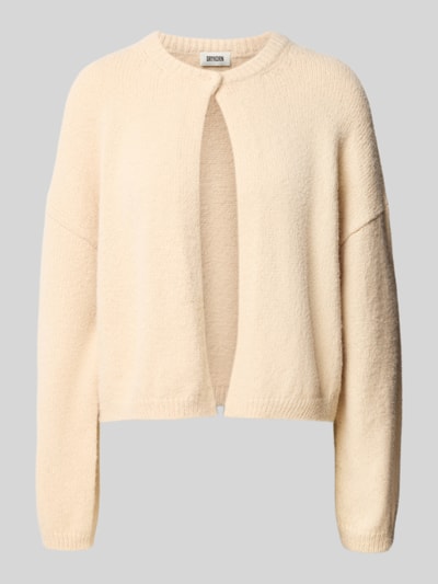 DRYKORN Strickweste mit Knopfverschluss Modell 'MARENNA' Offwhite Melange 1