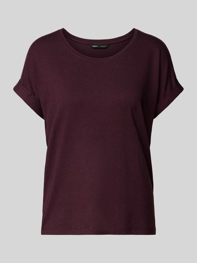 Only Comfort fit shirt met viscose, model 'MOSTER' Bordeaux - 2