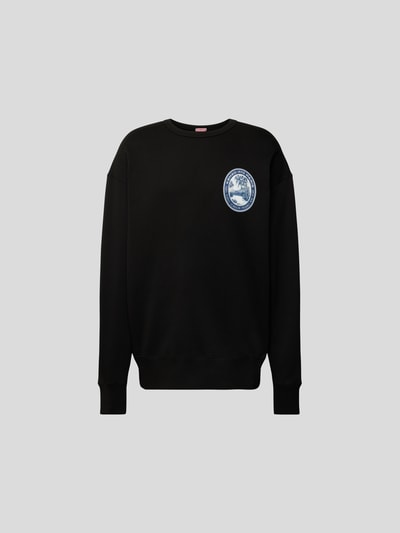 Kenzo Sweatshirt mit Label-Print Black 2