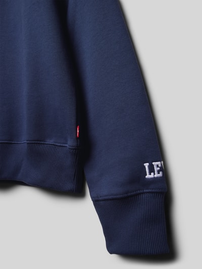 Levi’s® Kids Sweatshirt mit Label-Stitching Marine 2