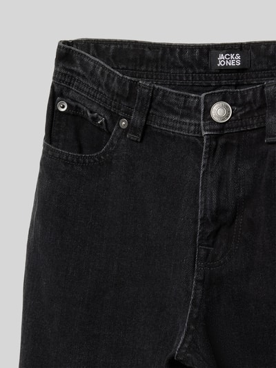 Jack & Jones Regular Fit Jeans im 5-Pocket-Design Modell 'CHRIS' Black 2