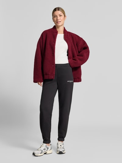 aim'n Teddyjacke mit Eingrifftaschen Modell 'Pile' Bordeaux 1