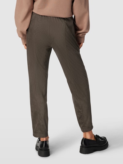 Christian Berg Woman Spodnie z bocznymi wpuszczanymi kieszeniami Trzcinowy 5
