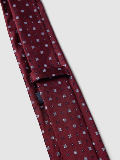 Willen Krawatte aus reiner Seide (bordeaux rot) online kaufen