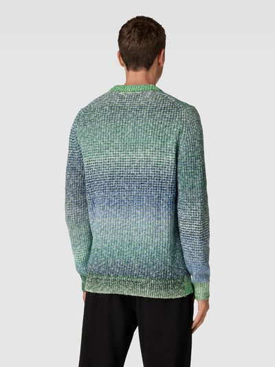 MCNEAL Gebreide pullover met ronde hals Mintgroen - 5