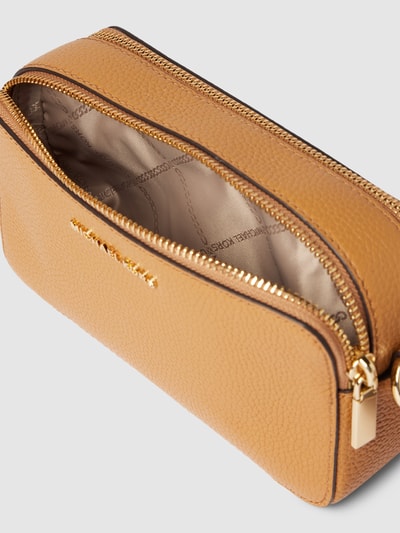 MICHAEL Michael Kors Handtas met labelapplicatie, model 'JET SET' Camel - 4