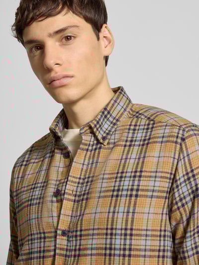 Blend Vrijetijdsoverhemd met knoopsluiting, model 'ATLAN' Beige - 3