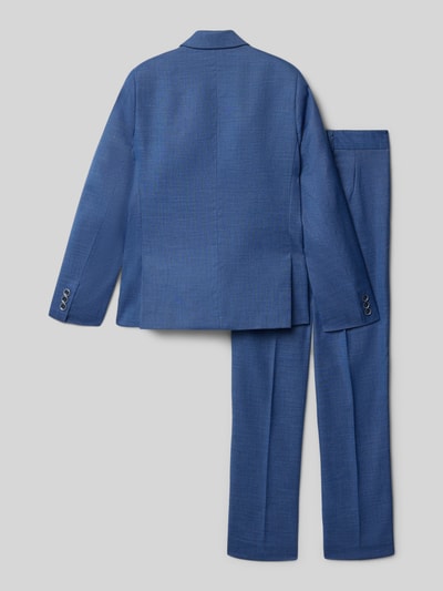 Standar Slim Fit Anzug mit Viskose-Anteil Bleu 3