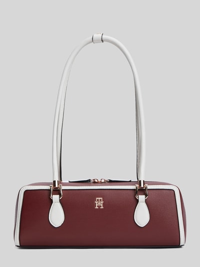 Tommy Hilfiger Henkeltasche in Leder-Optik Modell 'TH GRACE SHOULDER BAG' Bordeaux 2