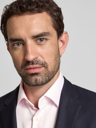 Christian Berg Men Regular Fit Business-Hemd mit Kentkragen Hellrosa 3