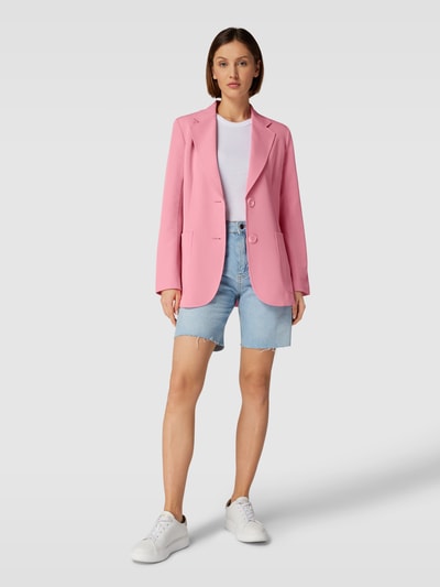 Herzensangelegenheit Blazer mit Reverskragen Pink 1