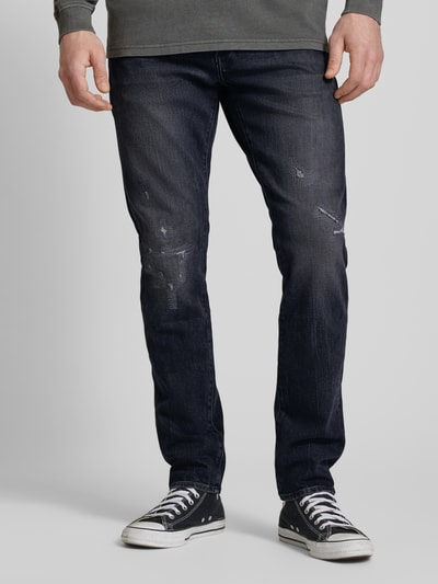 G-Star Raw Slim Fit Jeans im Destroyed-Look Black 4