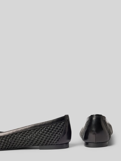 Marc Cain Bags & Shoes Ballerinas in Flecht-Optik Black 2