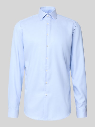 Christian Berg Men Regular fit zakelijk overhemd met extra lange mouwen Bleu - 2