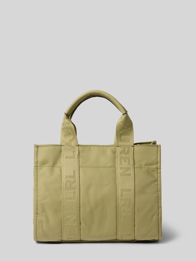 Lauren Ralph Lauren Tote Bag mit Tragehenkel Modell 'STEVIE' Oliv 4