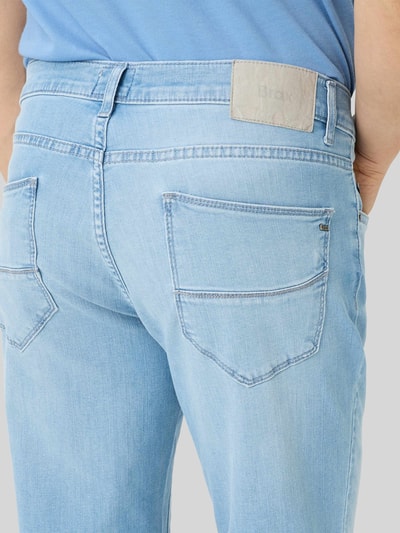 Brax Regular Fit Jeans aus Baumwoll-Kaschmir-Mix Modell 'Cadiz' Dunkelblau 3