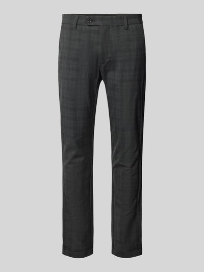 Jack & Jones Slim fit stoffen broek met achterzakken, model 'MARCO CONNOR' Antraciet - 2