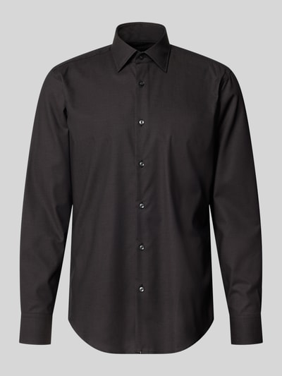 BOSS Regular Fit Freizeithemd aus Baumwoll-Mix Modell 'H-JOE-K-C1-261' Anthrazit 2