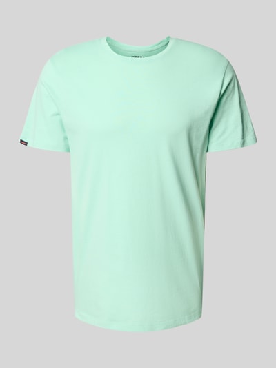 Superdry T-shirt met labeldetail Neon groen - 2