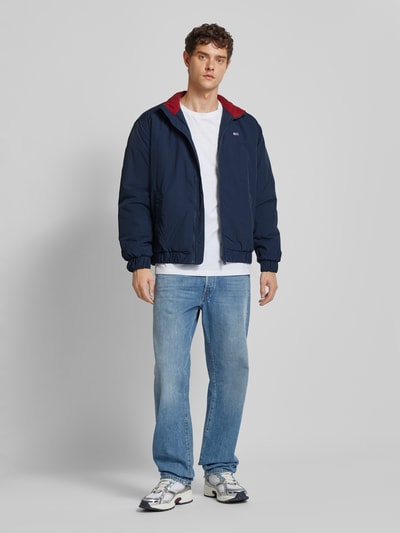 Tommy Jeans Jacke mit Stehkragen Marine 1