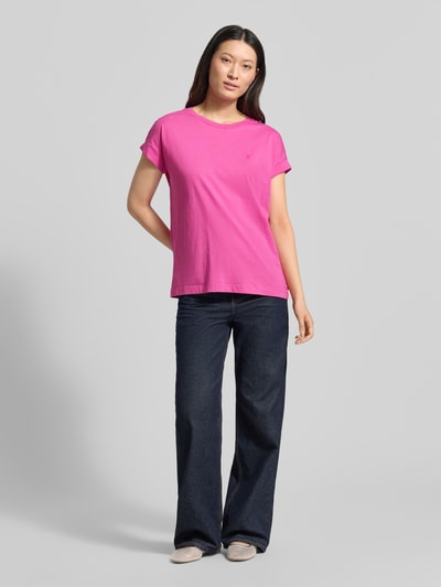 ARMEDANGELS Loose Fit T-Shirt aus reiner Baumwolle Modell 'IDAARA' Pink 1