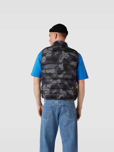 Billionaire Boys Club Steppweste mit Camouflage-Muster Black 5