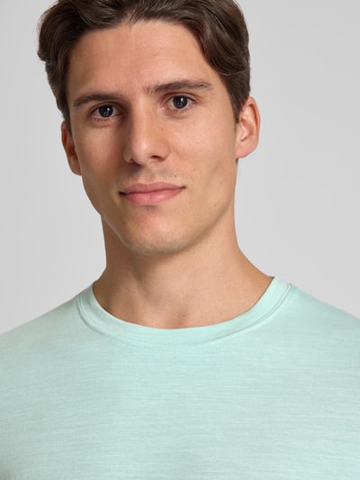 s.Oliver RED LABEL Regular Fit T-Shirt aus Baumwoll-Mix Mint 3