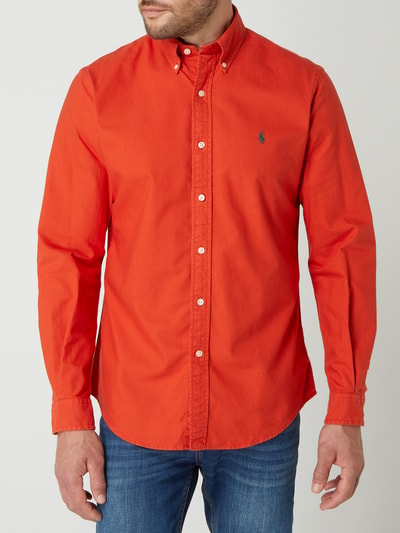 Polo Ralph Lauren Custom Fit Freizeithemd aus Baumwolle  Orange 4