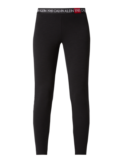 Calvin Klein Underwear Legging met elastische band met logo Zwart - 2