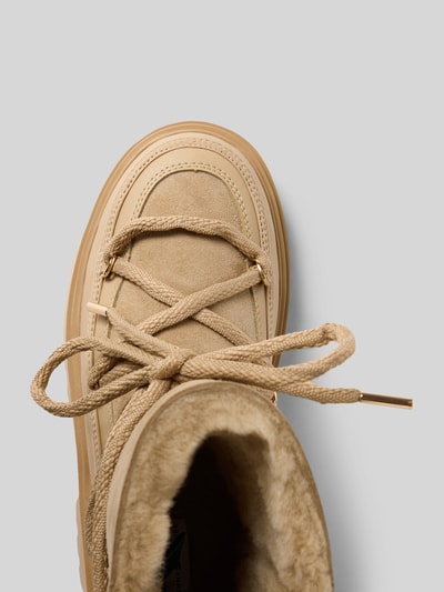 Tommy Hilfiger Kozaki ze skóry naturalnej  Beżowy 3