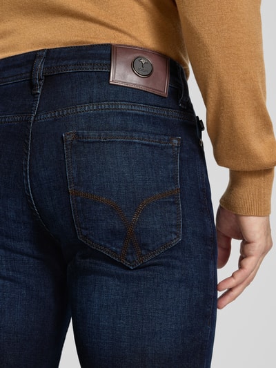 JOOP! Collection Straight leg jeans in 5-pocketmodel, model 'Fortres' Marineblauw - 3