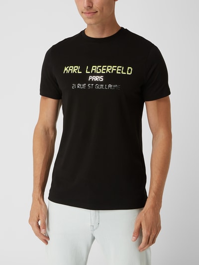 Karl Lagerfeld T-Shirt mit Logo  Black 4