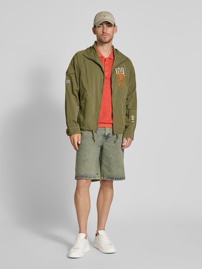 Polo Ralph Lauren Windbreaker met ritszakken Kaki - 1