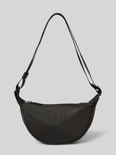 HUGO Umhängetasche mit Label-Applikation Modell 'BELL' Black 2