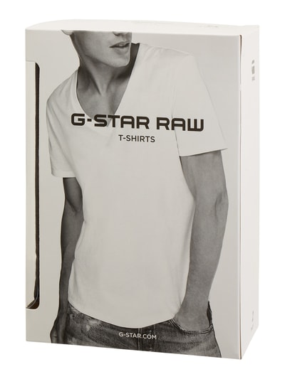 G-Star Raw T-shirt o kroju regular fit w zestawie 2 szt. Czarny 2